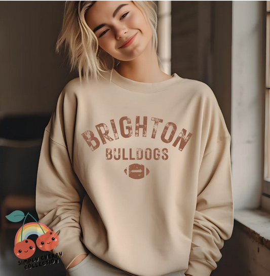 Brighton Bulldogs Sand Crewneck